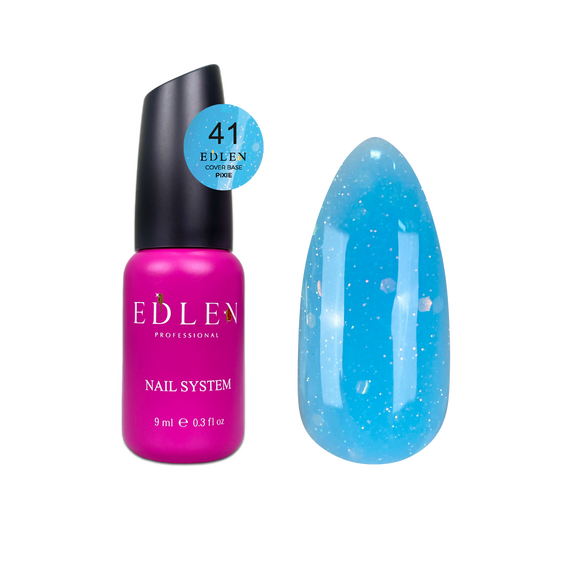 EDLEN Cover Base Камуфлююча база №41 Pixie, 9 мл, Відтінок: 041, Об'єм: 9 мл, image 