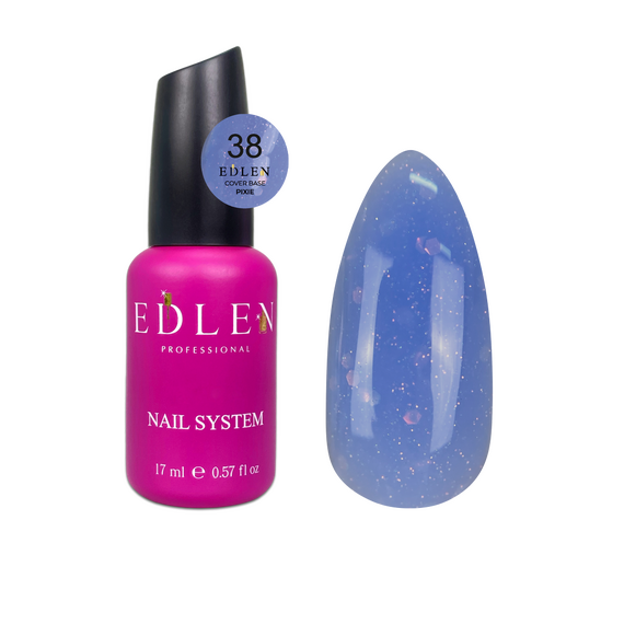 EDLEN Cover Base Камуфлююча база №38 Pixie, 17 мл, Відтінок: 038, Об'єм: 17 мл, image 