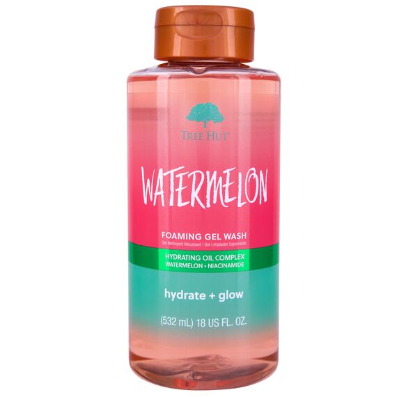 TREE HUT Foaming Gel Wash Гель для душу Watermelon, 532 мл, Об'єм: 532 мл, Аромат: Watermelon, image 