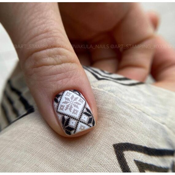 ART Stamping Пластина для стемпінгу Large 0006, №: 0006, image _ab__is.image_number.default