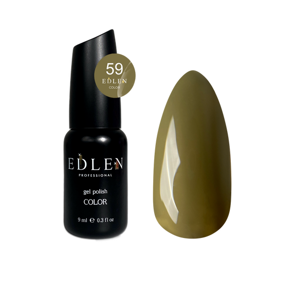 EDLEN Color Гель-лак №059, 9 мл, № гель лаку: 059, Об'єм: 9 мл, image 