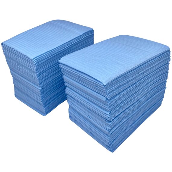 CEROS Нагрудник стоматологічний Блакитний 20, 125 шт, Кількість: 125 шт, Колір: Блакитний, image 