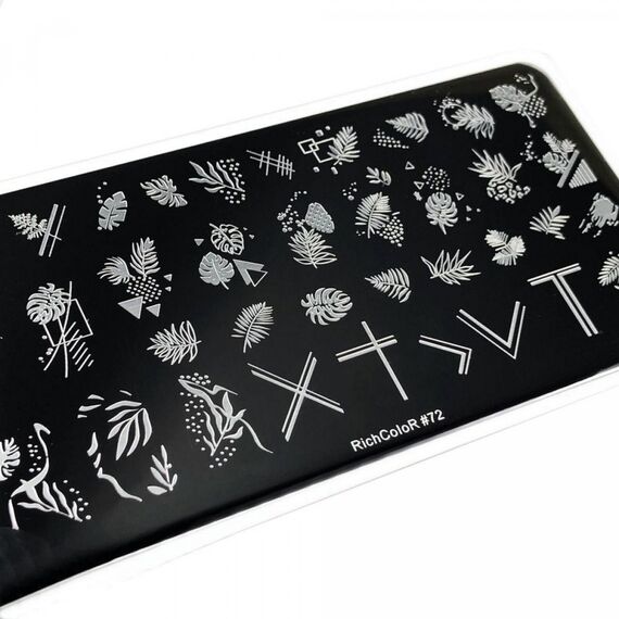 RICHCOLOR Пластина для стемпінгу - 072, №: 072, image 