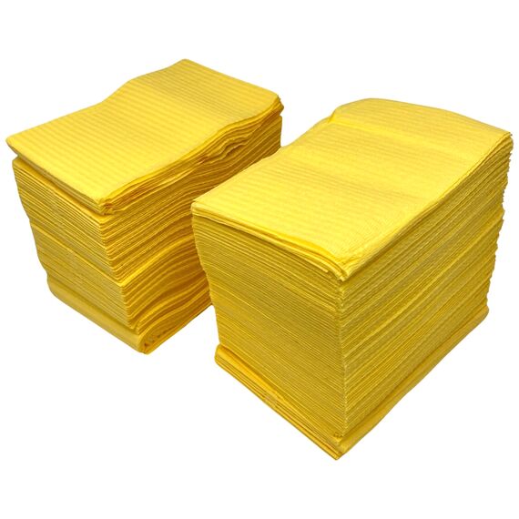 CEROS Нагрудник стоматологічний Жовтий 04, 125 шт, Кількість: 125 шт, Колір: Жовтий, image 