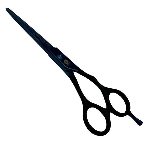 KATANA Japan Ножиці для стрижки 5,5 (сині,матова ручка), image 