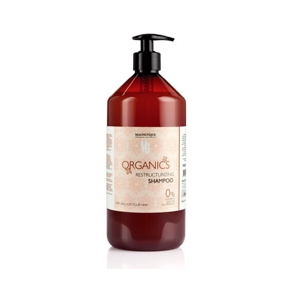MAGNETIQUE Organics Restructurizing Shampoo Шампунь для відновлення волосся, 1000 мл, image 