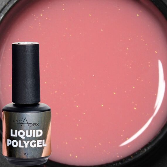 NailApex Рідкий полігель Liquid Polygel №8, 15 мл, Об'єм: 15 мл, Колір: №08, image 