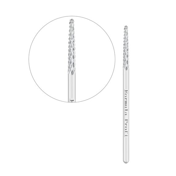 FORMULA PROFI Фреза твердосплавна пряма, зелена, Колір : Зелений, image 