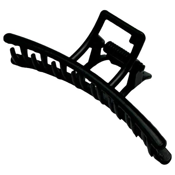 Краб для волосся середній металевий (чорний), 1 шт, image _ab__is.image_number.default