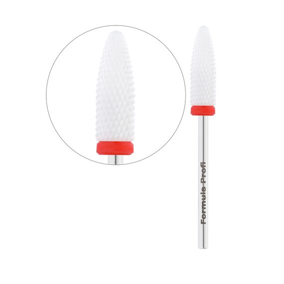 FORMULA PROFI Фреза керамічна "пуля", червона, image 