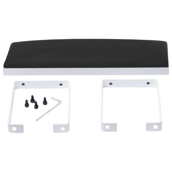 TOTAL BEAUTY Підлокітник для манікюру LOFT на білих ніжках Black, image _ab__is.image_number.default