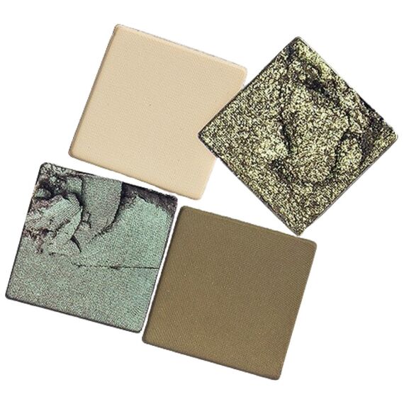 PAESE Eyeshadows Palette 4in1 Daily Vibe Компактна палітра тіней для повік (02) military vibe, 5.5 г, Колір: 02 Military vibe, Об'єм: 5,5 г, image _ab__is.image_number.default