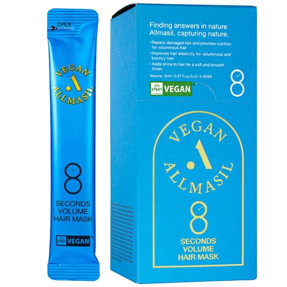 MASIL ALL 8 Seconds Volume Hair Mask Stick Pouch Маска для об'єму волосся, image 