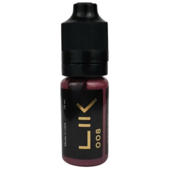 LIK Lips 008 Dirty Pink Пігмент для перманентного макіяжу, 10 мл, Об'єм: 10 мл, Колір: 008 Dirty Pink, image 