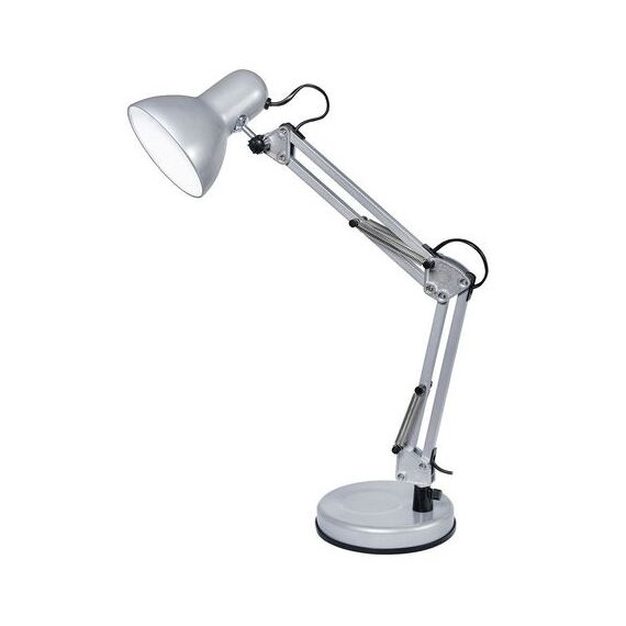 DELUX Світильник настільний  TF-07 (E27), Срібний, Колір: Срібний, image 