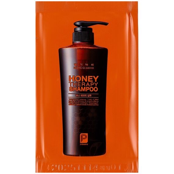 DAENG GI MEO RI Honey Therapy Shampoo Шампунь медова терапія, 7 мл (саше), Об'єм: 7 мл, image 
