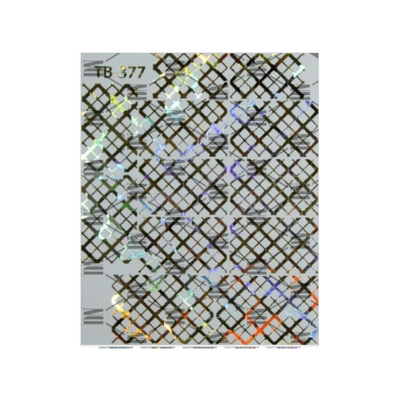 Dream Nails Слайдер-дизайн для нігтів (фольга) TB-377, image 