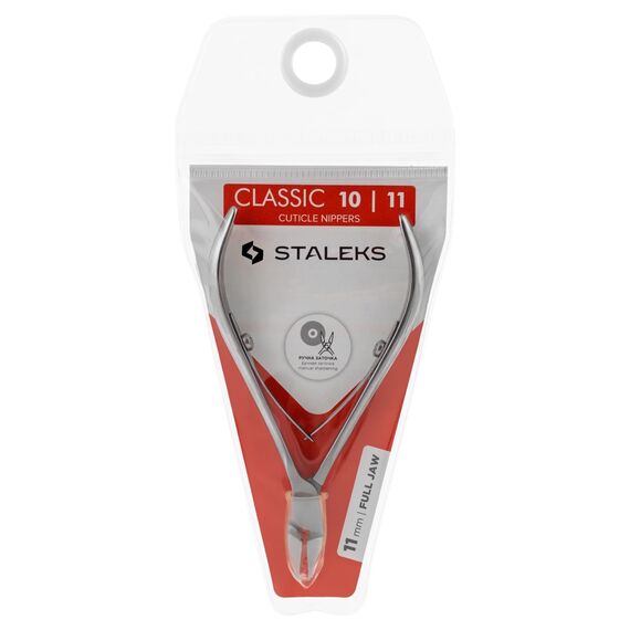 STALEKS Classic 10 Кусачки для шкіри 11 мм - NC-10-11, Довжина ріжучої частини: 11 ± 1 мм, image _ab__is.image_number.default