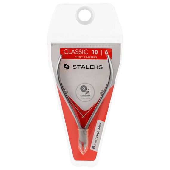 STALEKS Classic 10 Кусачки для шкіри 6 мм - NC-10-6, Довжина ріжучої частини: 6 ± 1 мм, image _ab__is.image_number.default