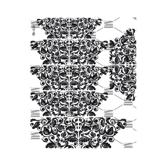 Dream Nails Слайдер-дизайн для нігтів TB-223, image 