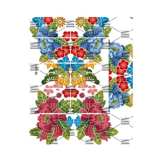 Dream Nails Слайдер-дизайн для нігтів TB-267, image 