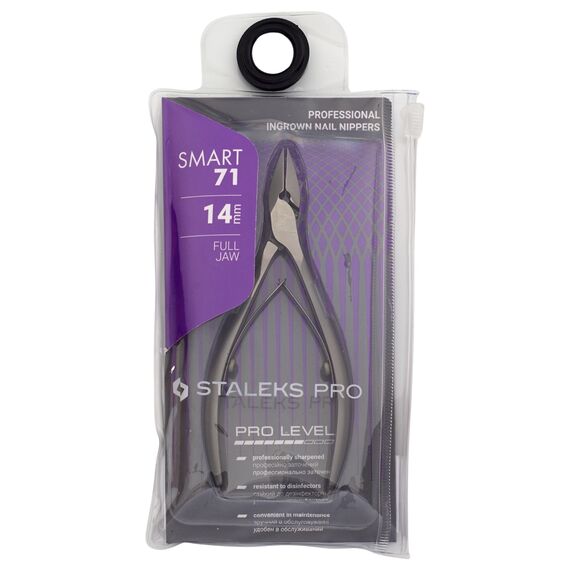 STALEKS PRO Smart 71 Кусачки професійні для врослих нігтів 14 мм - NS-71-14, image _ab__is.image_number.default
