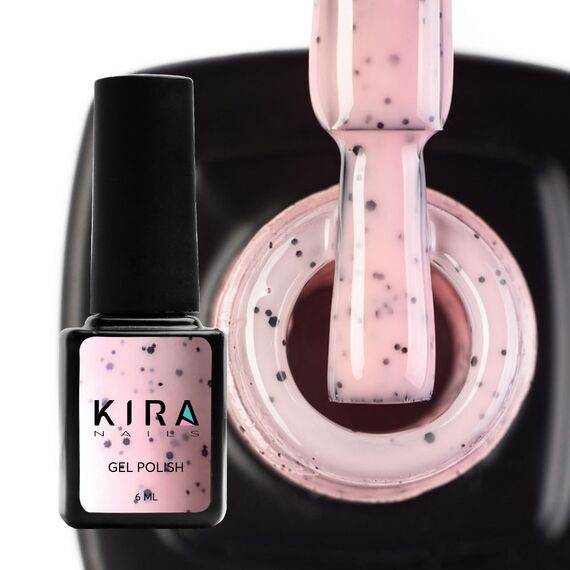 KIRA NAILS Гель лак Чіа Пудинг №004 Полуниця, 6 мл, № гель лаку: 004, Об'єм: 6 мл, image _ab__is.image_number.default