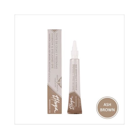 THUYA ASH BROWN Фарба для брів та вій МОЛОЧНИЙ ШОКОЛАД, 14 мл, Об'єм: 14 мл, Колір: Молочний шоколад, image 