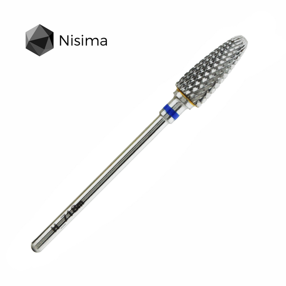 NISIMA Фреза твердосплавна кукурудза синя діаметр 6,2, Колір : Синій, Діаметр: 6,2 мм, image 