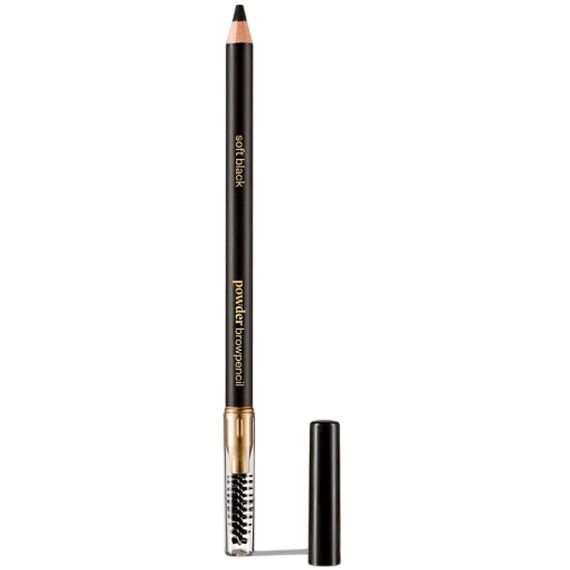 PAESE Пудровий олівець для брів (Soft Black) Powder Brow Pencil, image _ab__is.image_number.default