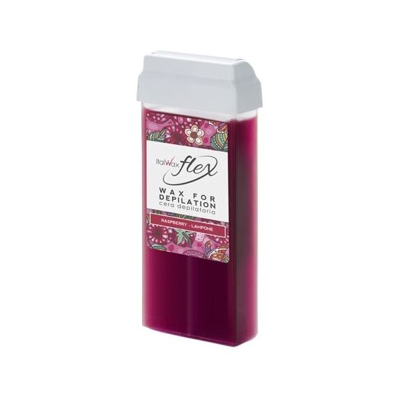 ItalWax Flex Віск в касеті Малина (Raspberry), 100 мл, image 
