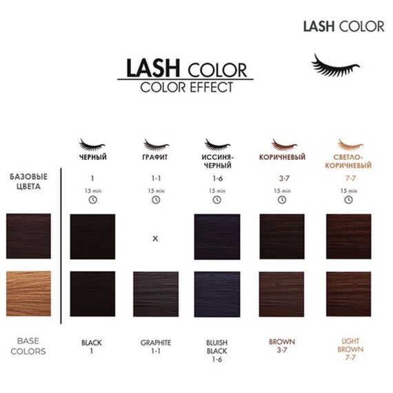 LEVISSIME LashColor Фарба для брів та вій Світло-коричнева, 15 мл, image _ab__is.image_number.default