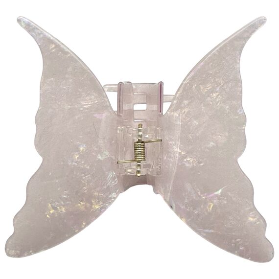 Краб для волосся великий метелик перламутровий №7, 1 шт, image _ab__is.image_number.default