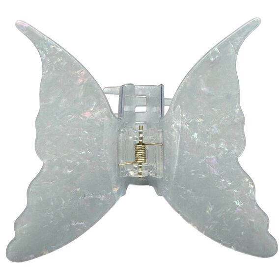 Краб для волосся великий метелик перламутровий №7, 1 шт, image _ab__is.image_number.default