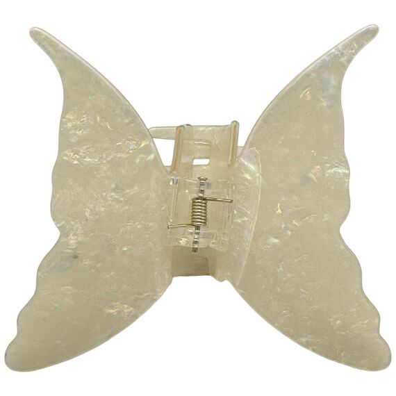 Краб для волосся великий метелик перламутровий №7, 1 шт, image _ab__is.image_number.default