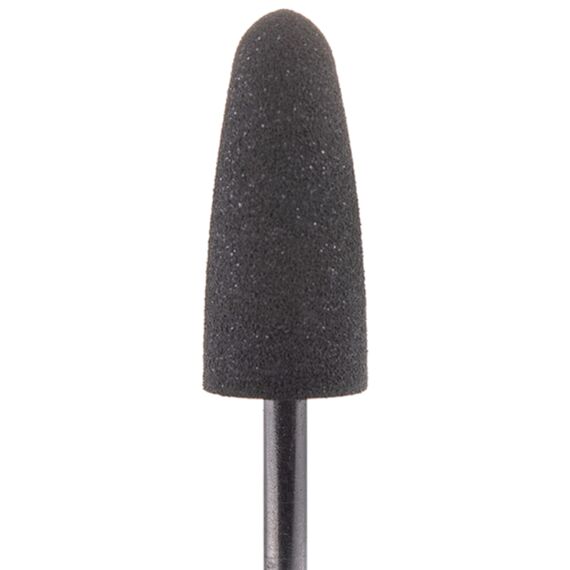 REYDI Фреза силіконова "Куля подовжена" - 824BL чорна, image _ab__is.image_number.default