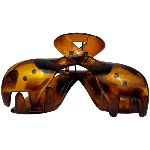 Краб для волосся середній фігурний (вузька ручка), 1 шт, image 