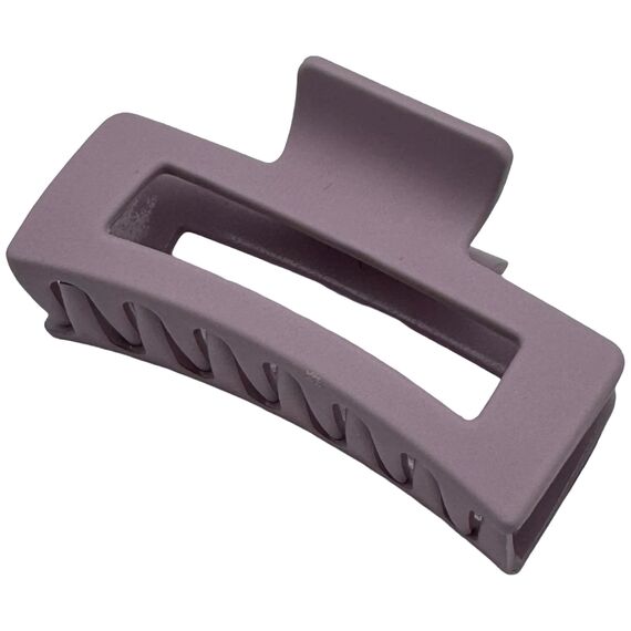 Краб для волосся середній матовий прямокутний колір в асортименті, 1 шт, image _ab__is.image_number.default