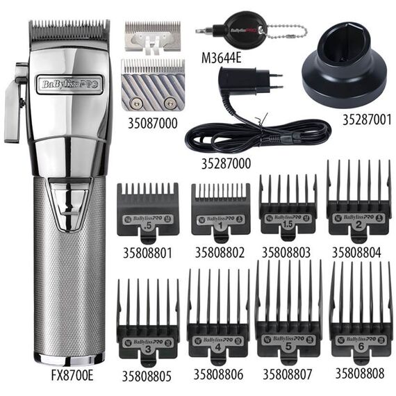 BABYLISS PRO Cromfx Машинка для стрижки Silver (FX8700E), image _ab__is.image_number.default