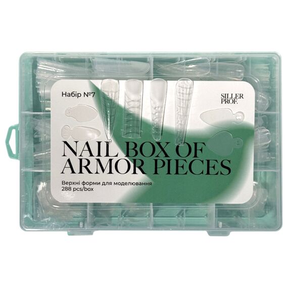 SILLER Верхні форми з молдами №7, 288 шт, image 
