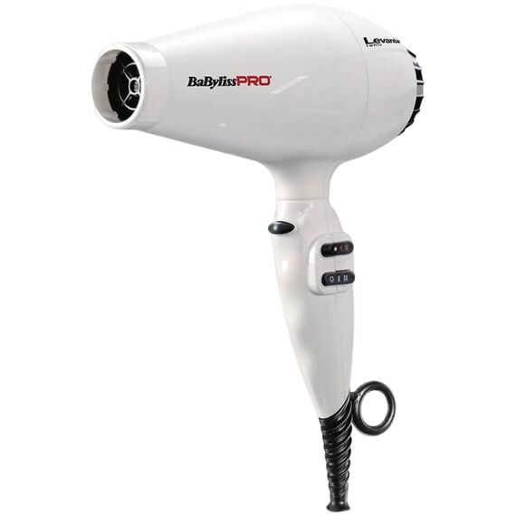 BABYLISS PRO Фен LEVANTE IONIC 2100W, білий (BAB6950WIE), image _ab__is.image_number.default