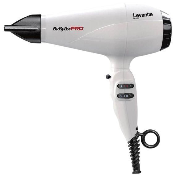 BABYLISS PRO Фен LEVANTE IONIC 2100W, білий (BAB6950WIE), image 