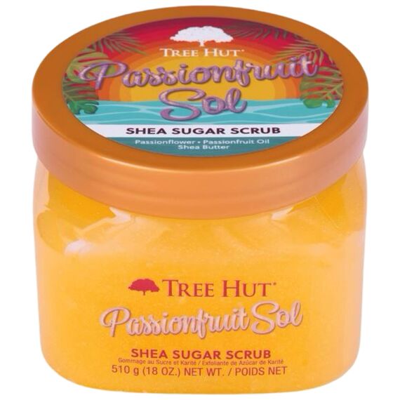 TREE HUT Shea Sugar Scrub Скраб для тіла Passionfruit, 510 г, Об'єм: 510 г, Аромат: Passionfruit, image _ab__is.image_number.default