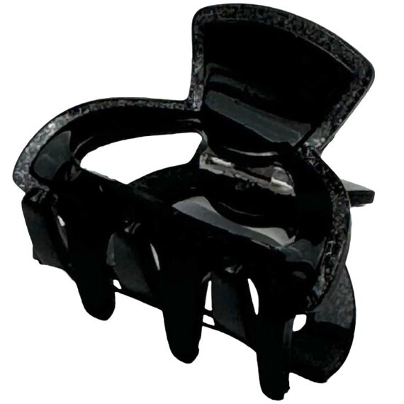 Краб для волосся малий прямокутний з глітером, 1 шт, image _ab__is.image_number.default