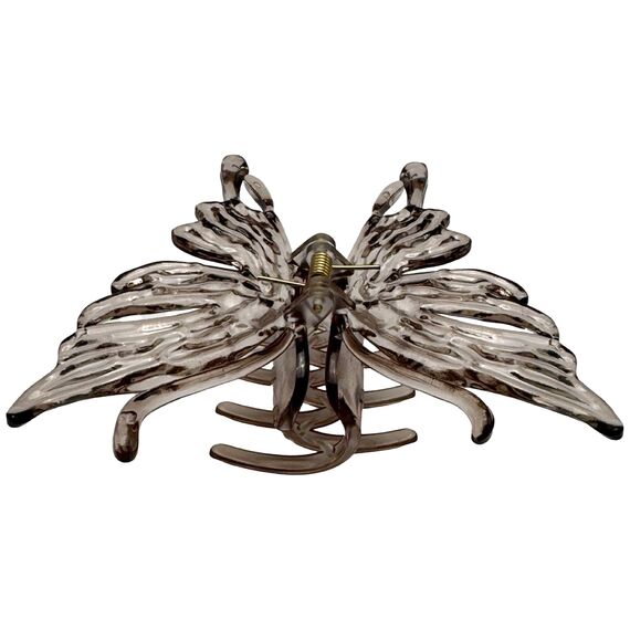 Краб для волосся великий метелик напівпрозорий,1 шт, image _ab__is.image_number.default