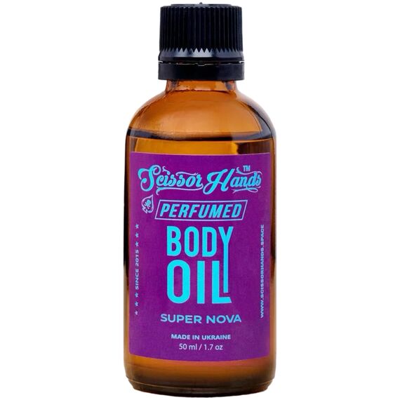 SCISSOR HANDS Perfumed Body Oil Super Nova Парфумована суха олія для тіла, 30 мл, image 