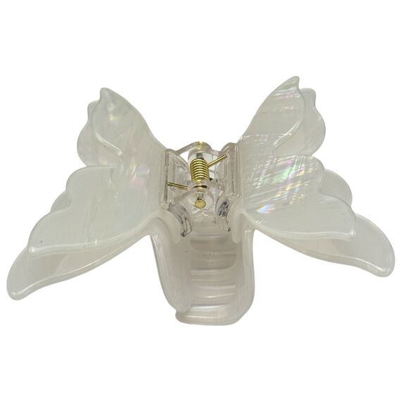 Краб для волосся середній метелик перламутровий №10, 1 шт, image _ab__is.image_number.default