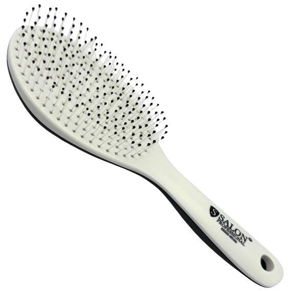 Salon Professional Щітка масажка 88000 White, image 