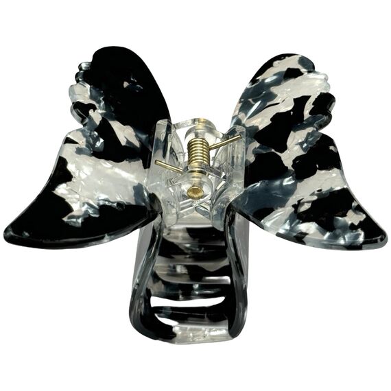 Краб для волосся середній метелик перламутровий №7, 1 шт, image _ab__is.image_number.default