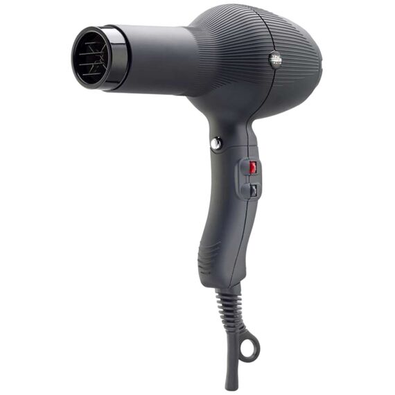 GAMMA PIU Barber Phon Matt Black Фен 1800-2000W, чорний (PAG55BARGSK242), image 